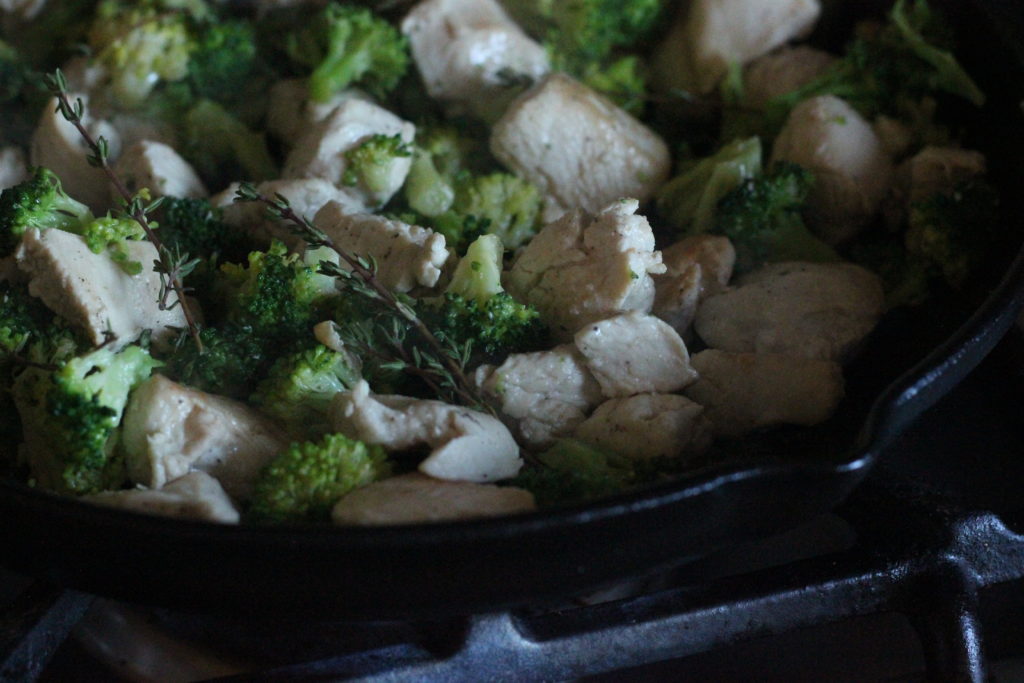 Chicken and Broccoli