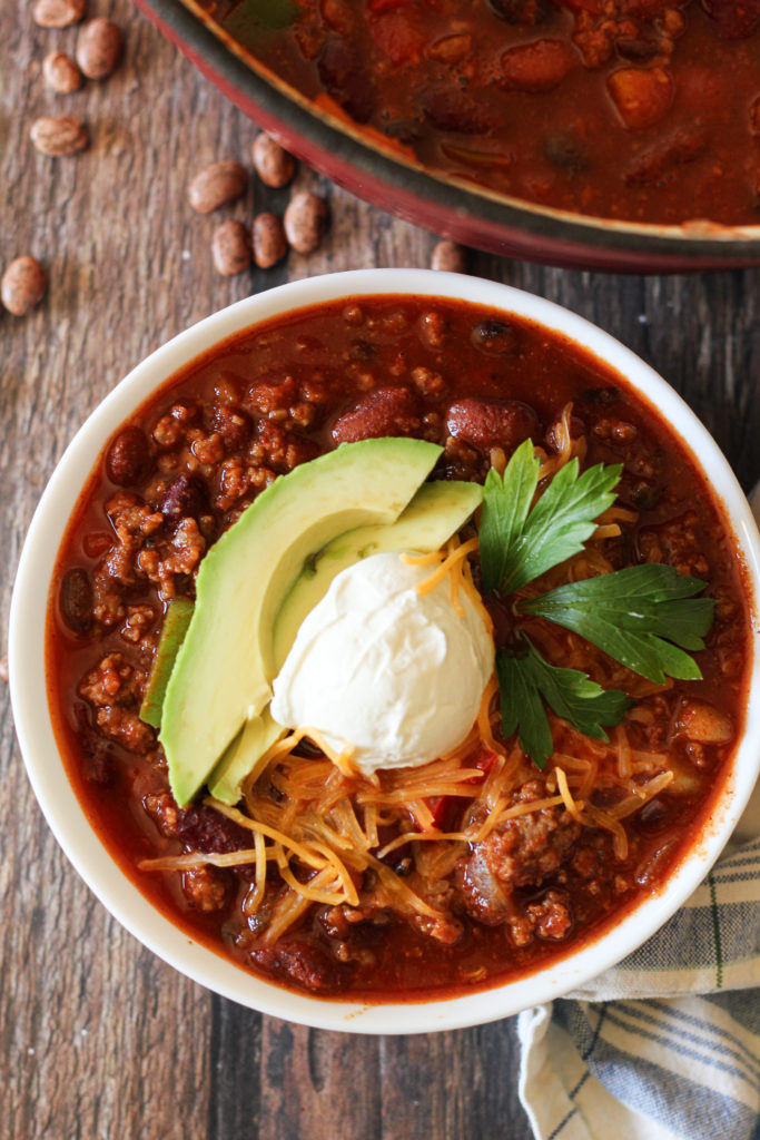 homemade chili