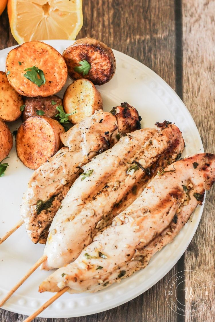 chicken tenders on sticks