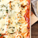 cheesy vegetable lasagna