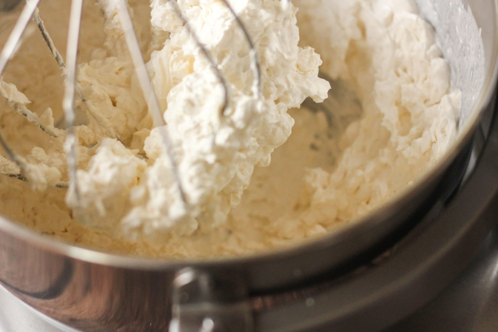 cream cheese whipped cream