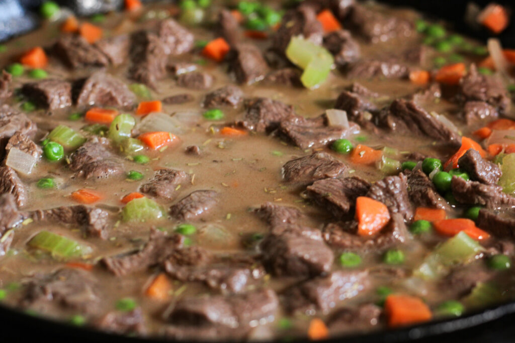 beef pot pie filling