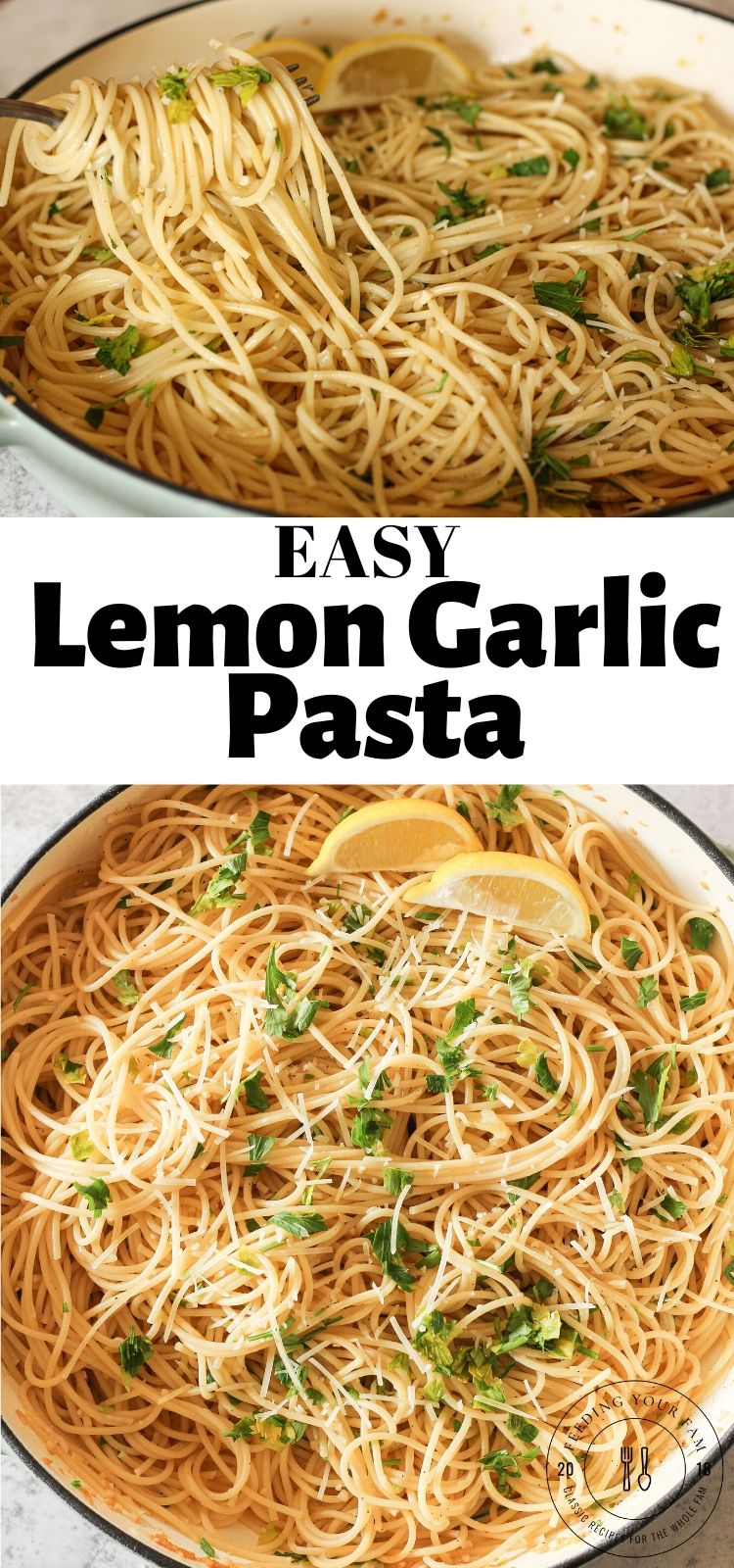 lemon garlic pasta