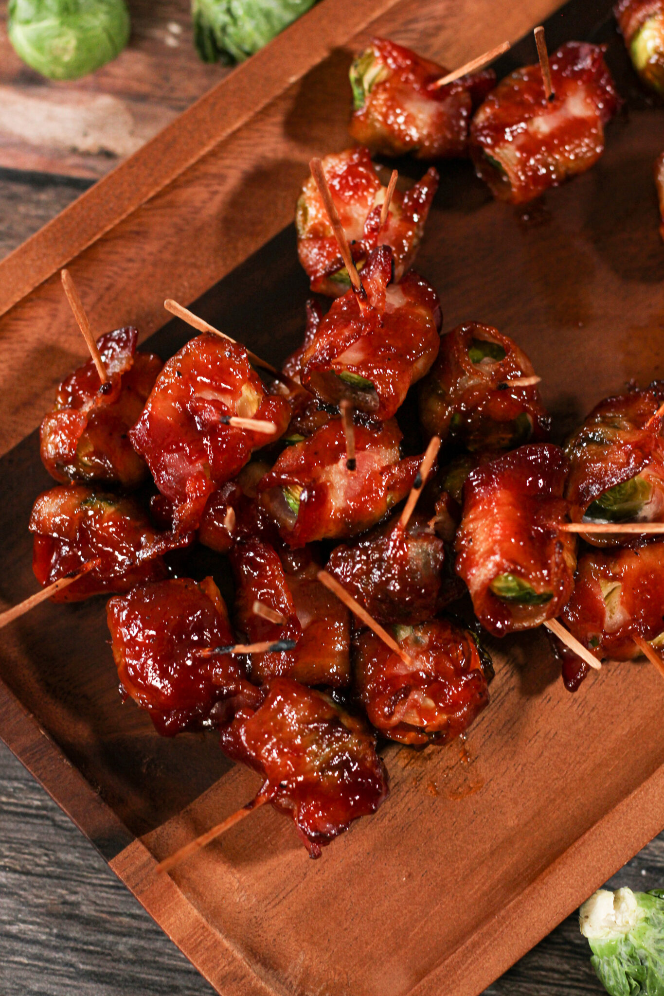 brussels sprouts wrapped in bacon
