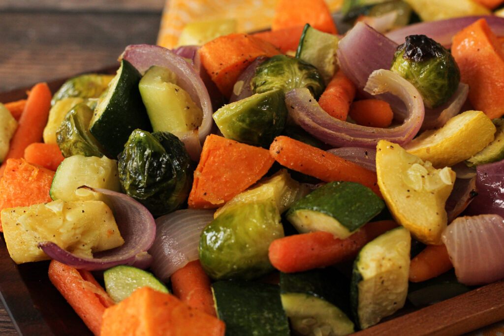 oven roasted vegetables