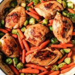 roasted chicken and veggies