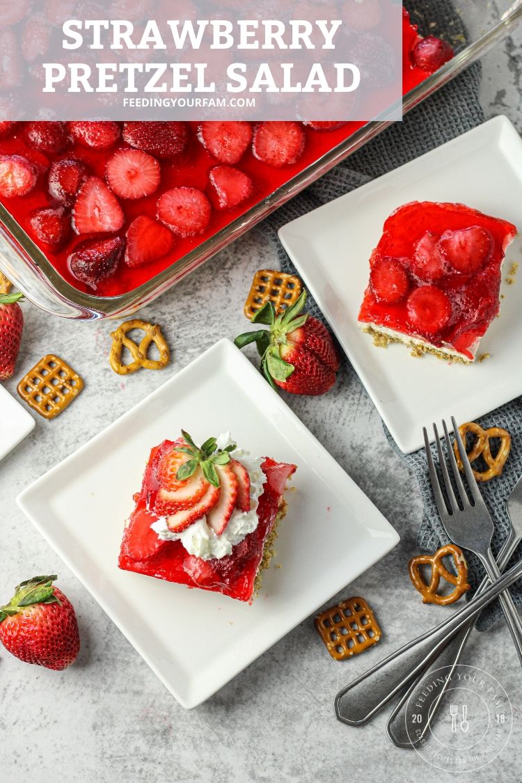 STRAWBERRY PRETZEL JELLO SALAD
