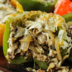 philly cheese steak stuffed pepper