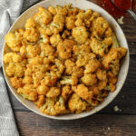 seasoned oven baked cauliflower
