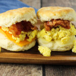 bacon egg and cheese sandwich