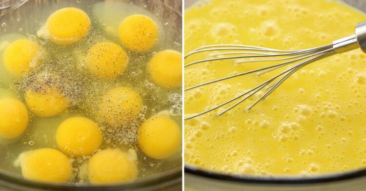 whipped eggs