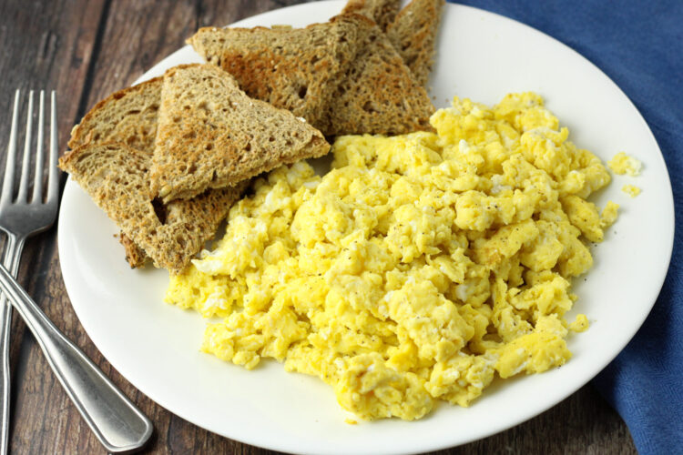 eggs and toast