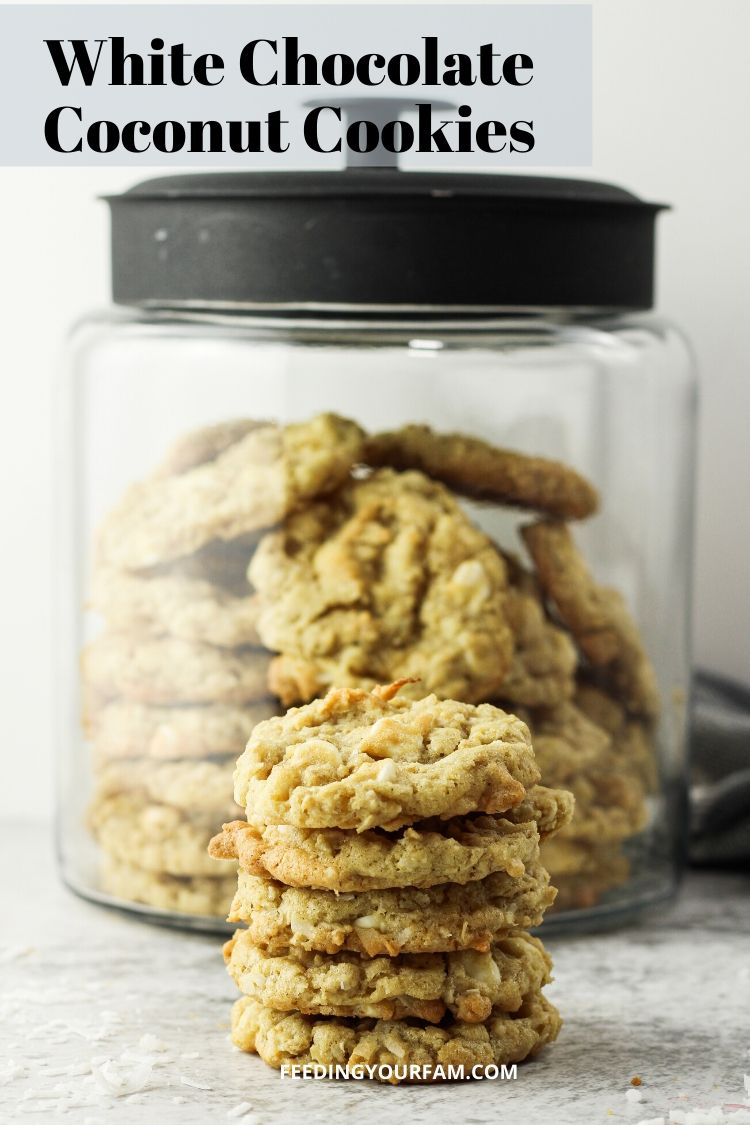 cookies with white chocolate chips and coconut