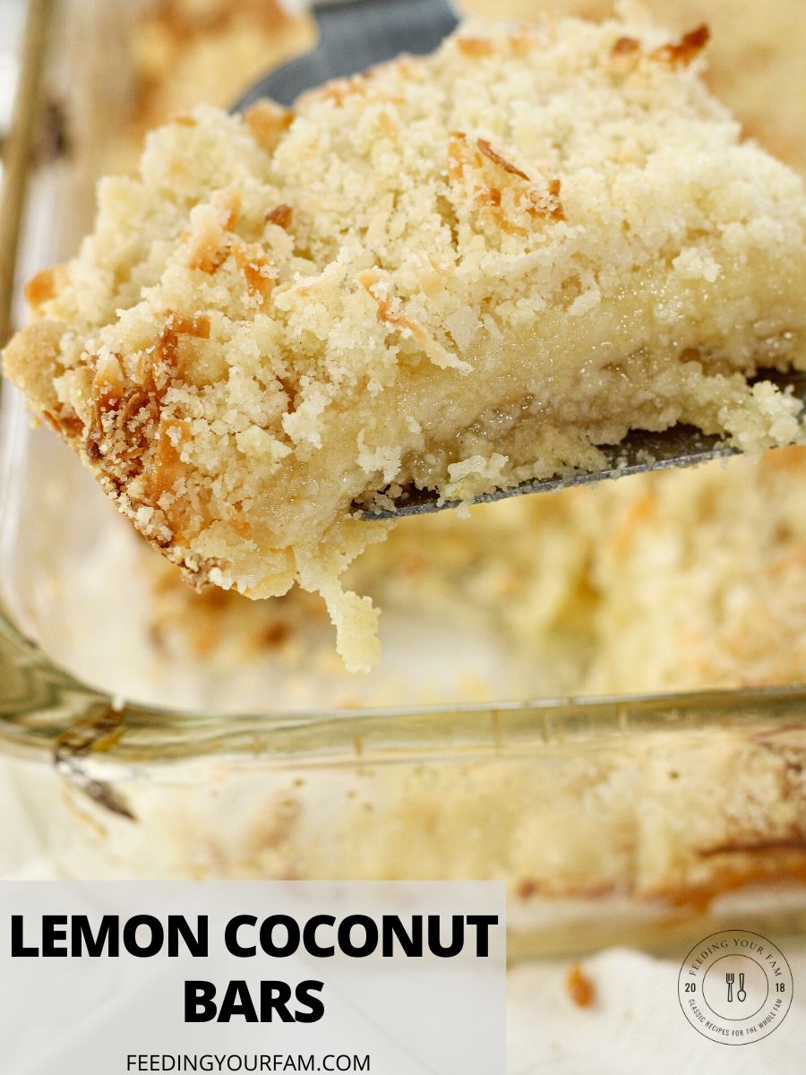 spatula holding lemon cream bar