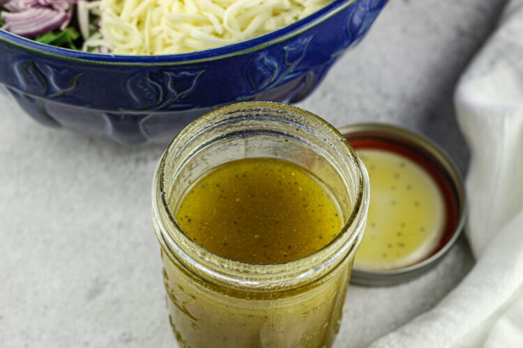 bottle of poppyseed salad dressing