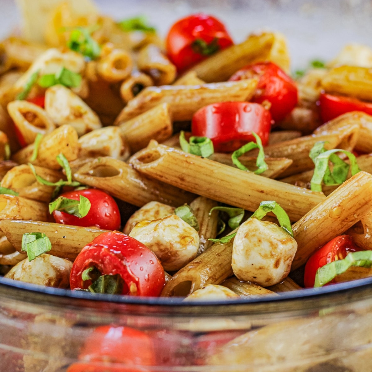 Tomato Basil Pasta Salad