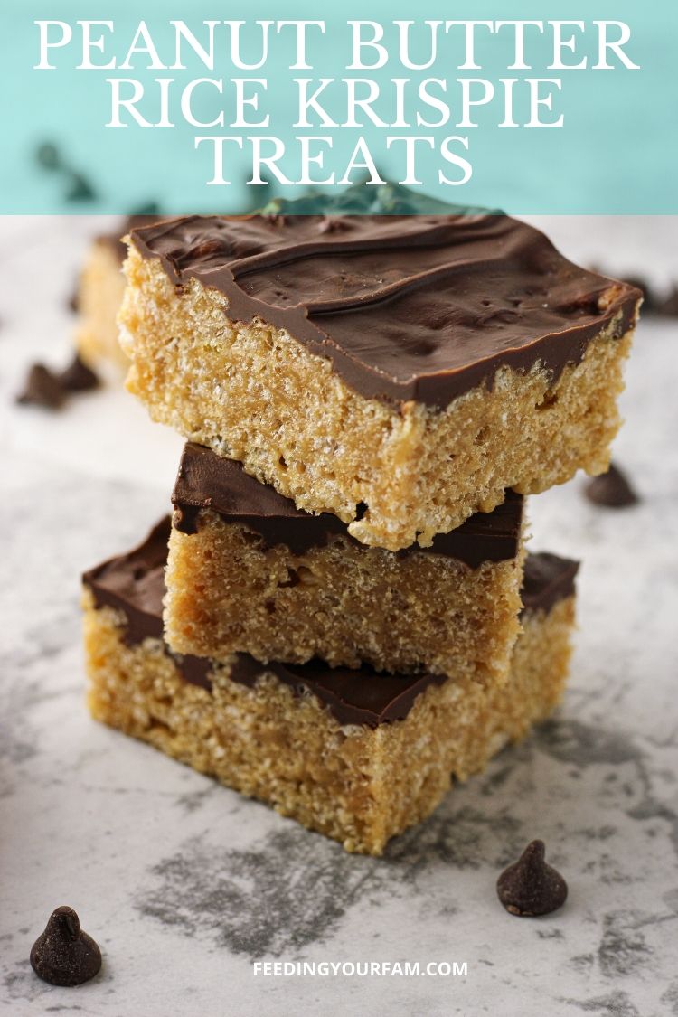 peanut butter rice krispie treats