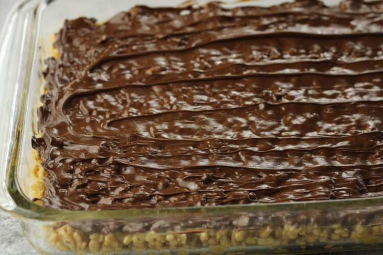 chocolate covered rice krispies