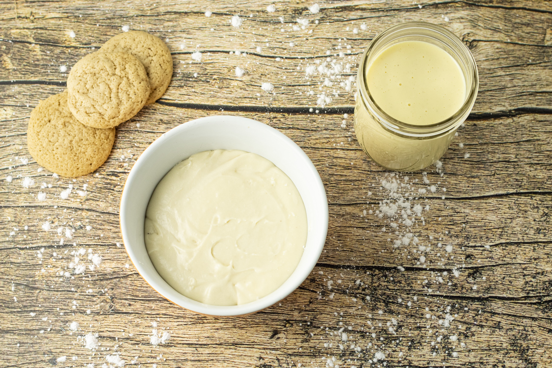 eggnog frosting