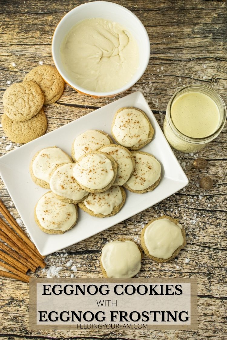 cookies made from eggnog