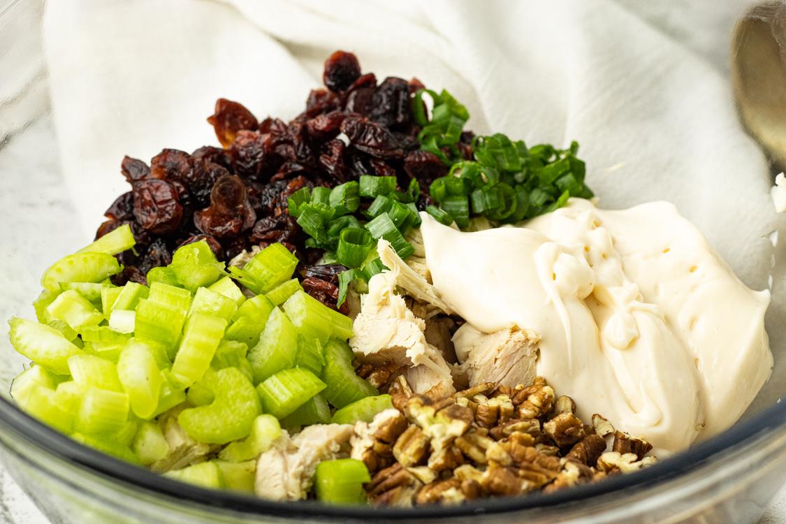 ingredients for turkey salad