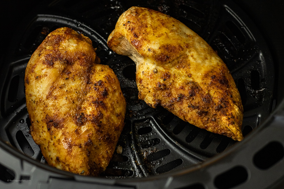 frozen chicken breast in air fryer