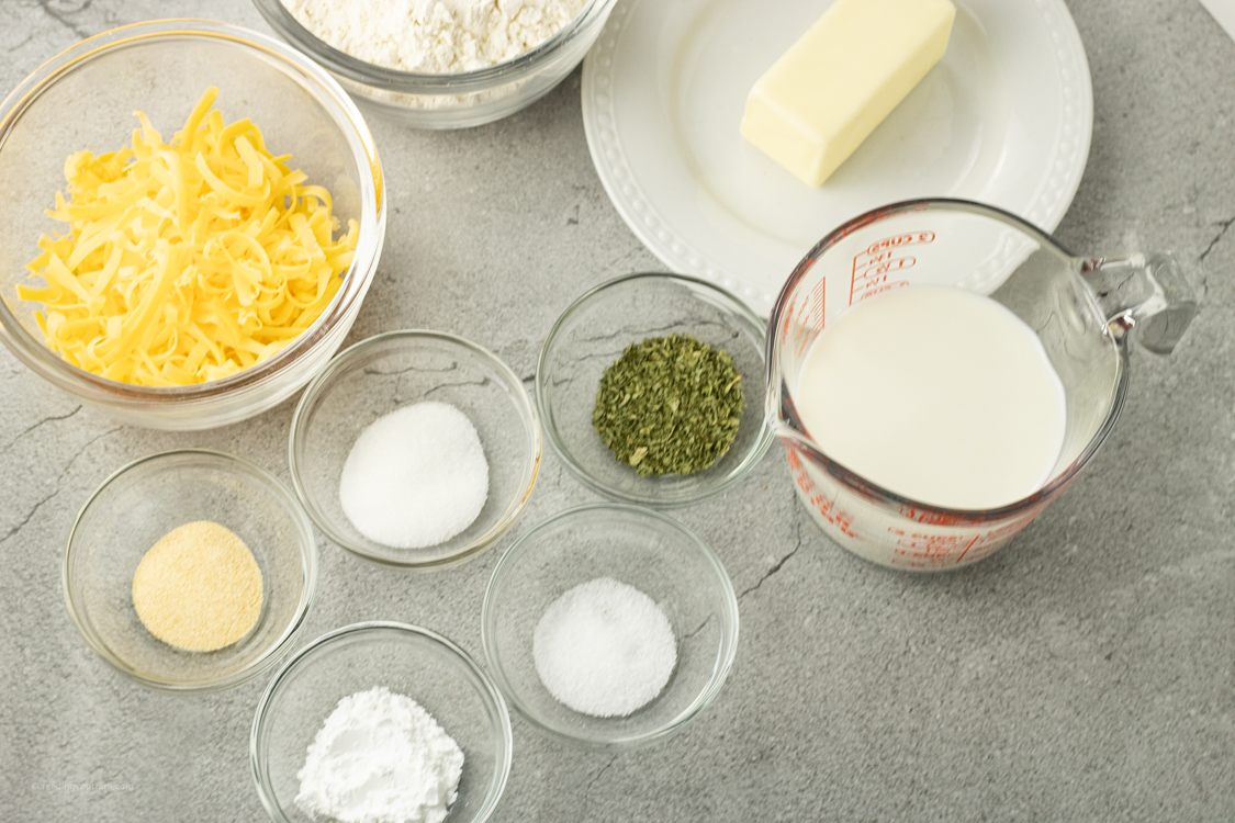 ingredients for biscuits