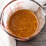 stir fry sauce in a measuring cup