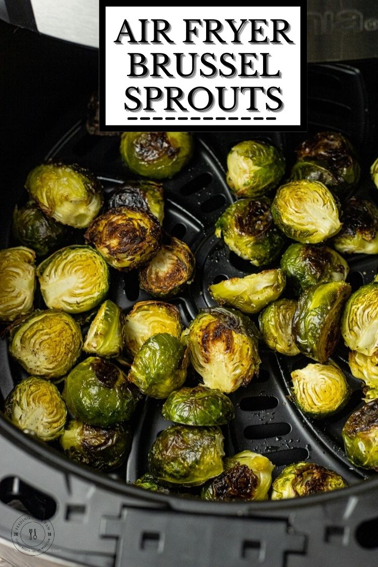 Air Fryer Brussel Sprouts are so simple to make, only take a few ingredients and make a delicious vegetable side dish to any meal. Brussel sprouts cooked in the air fryer come out cooked to tender perfection in the center with a delicious crispy, caramelized outer shell.