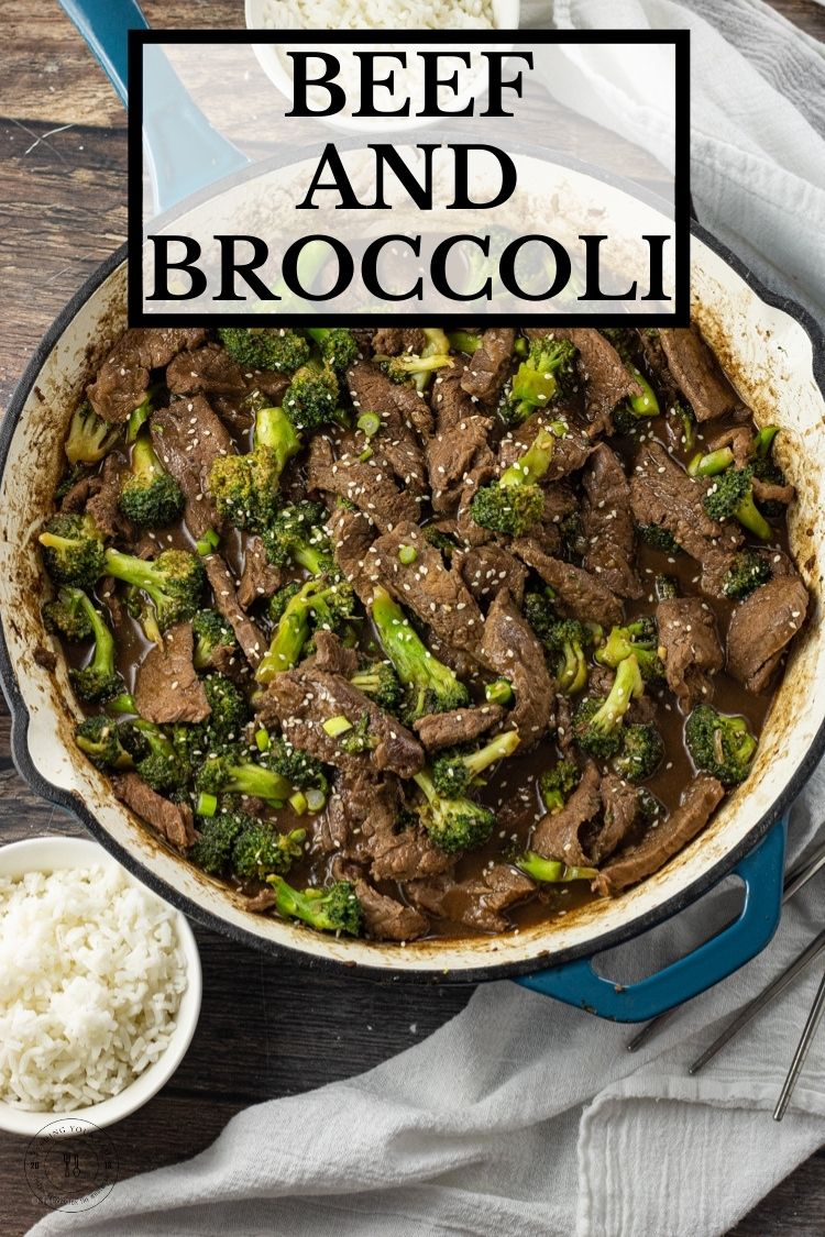 Beef and Broccoli Stir Fry is thinly sliced pieces of steak, broccoli florets and a delicious sauce. Perfect for any night of the week and ready in less than 20 minutes.