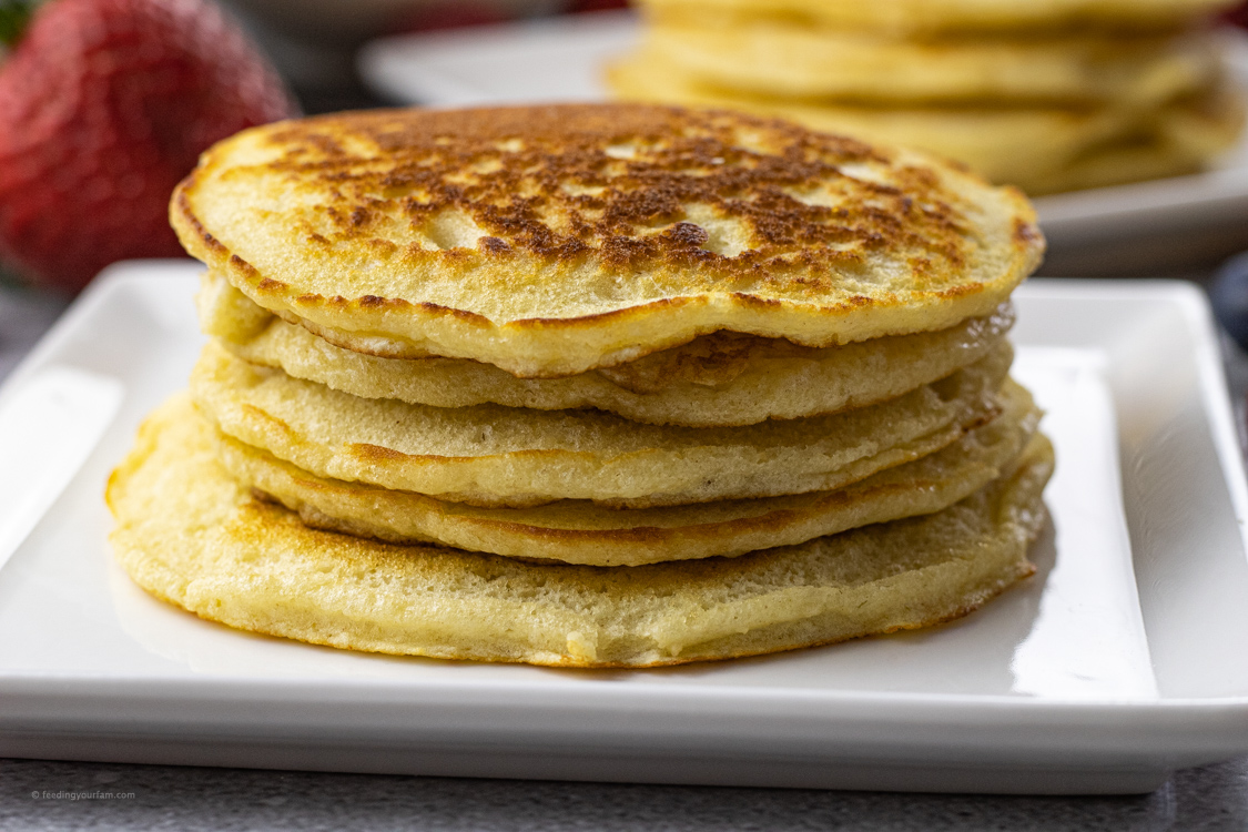 pile of cooked pancakes