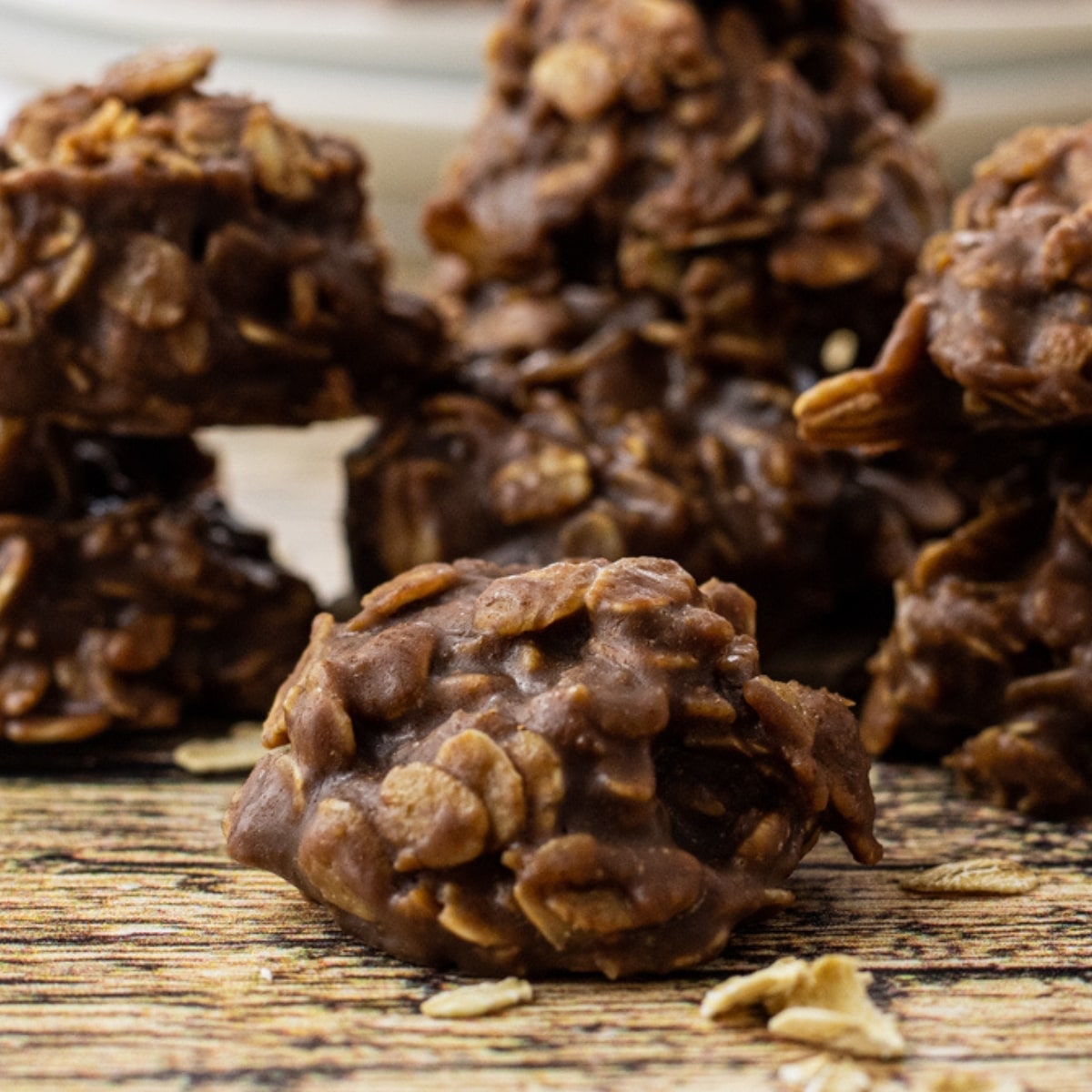 chocolate with oatmeal cookie