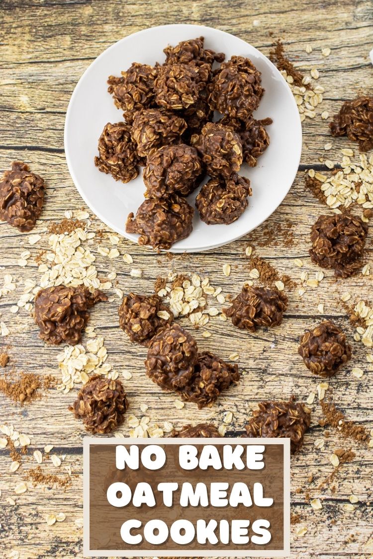 No Bake Chocolate Oatmeal Cookies are with 7 simple ingredients and are ready in just 10 minutes. Satisfy that sweet tooth!!