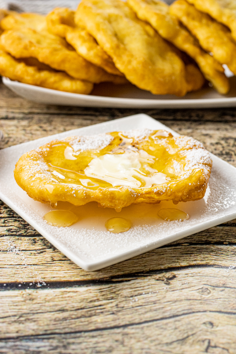 fry bread with honey and butter