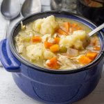 chicken soup with dumplings