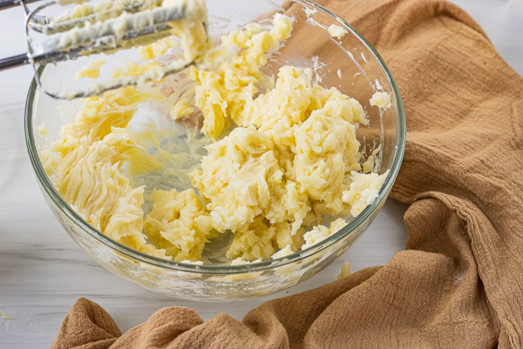 mixed up honey and butter
