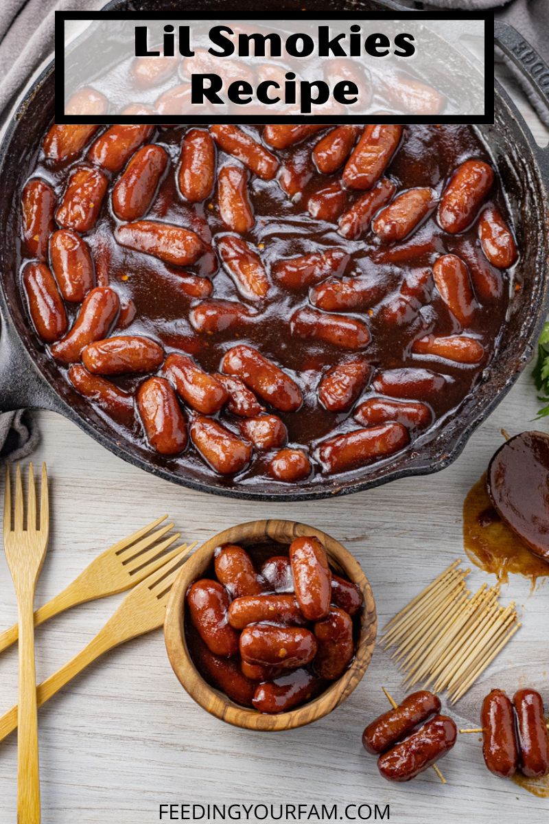 lil sausages in bbq sauce