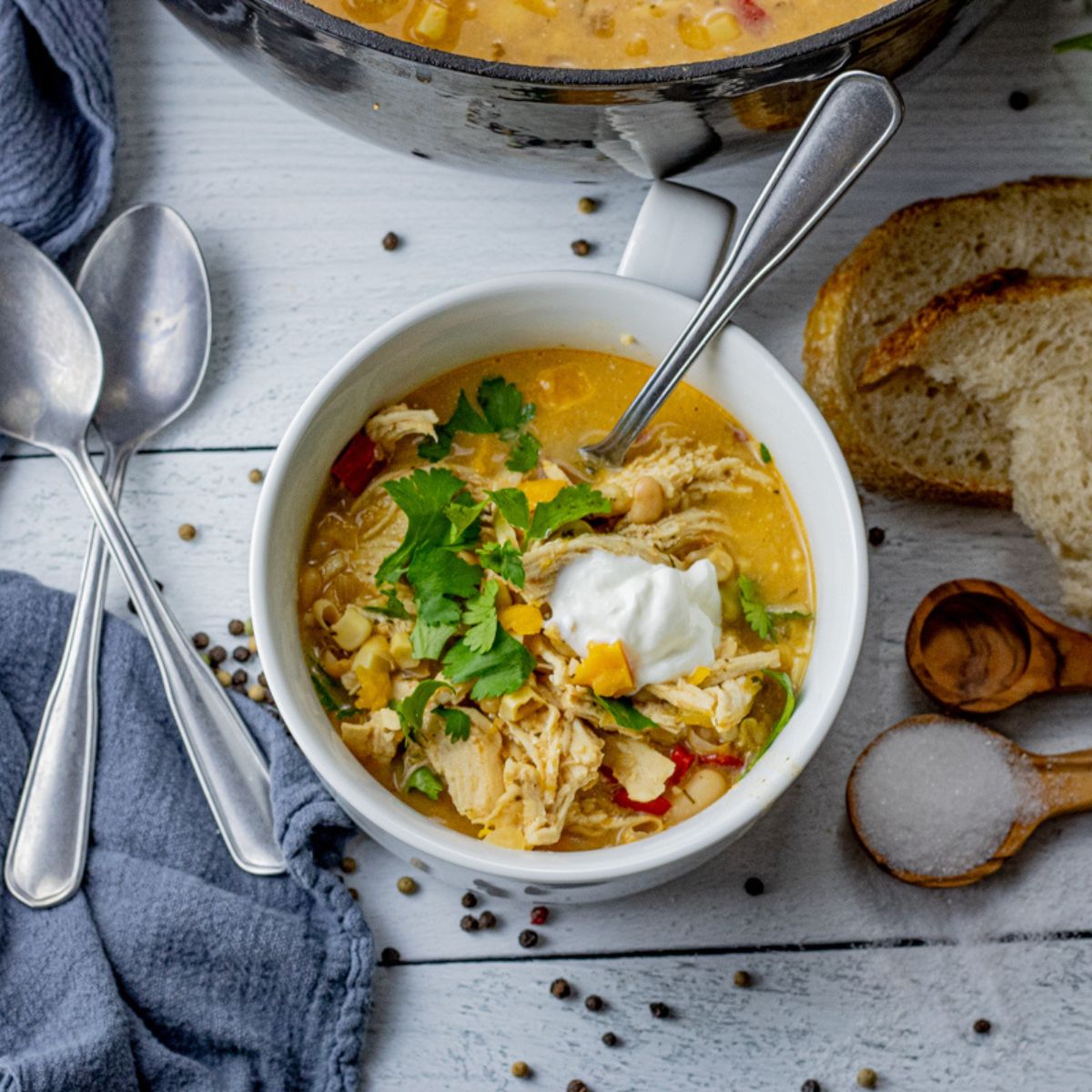 White Chicken Chili Recipe A Classic Fall Soup