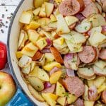 turkey sausage recipe with apples and potatoes