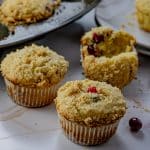 orange cranberry muffins