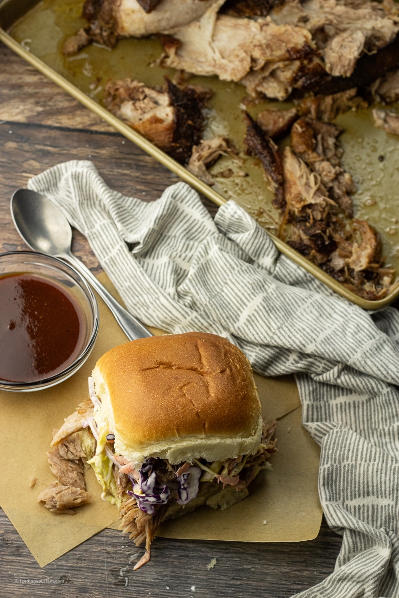 pulled pork sandwich