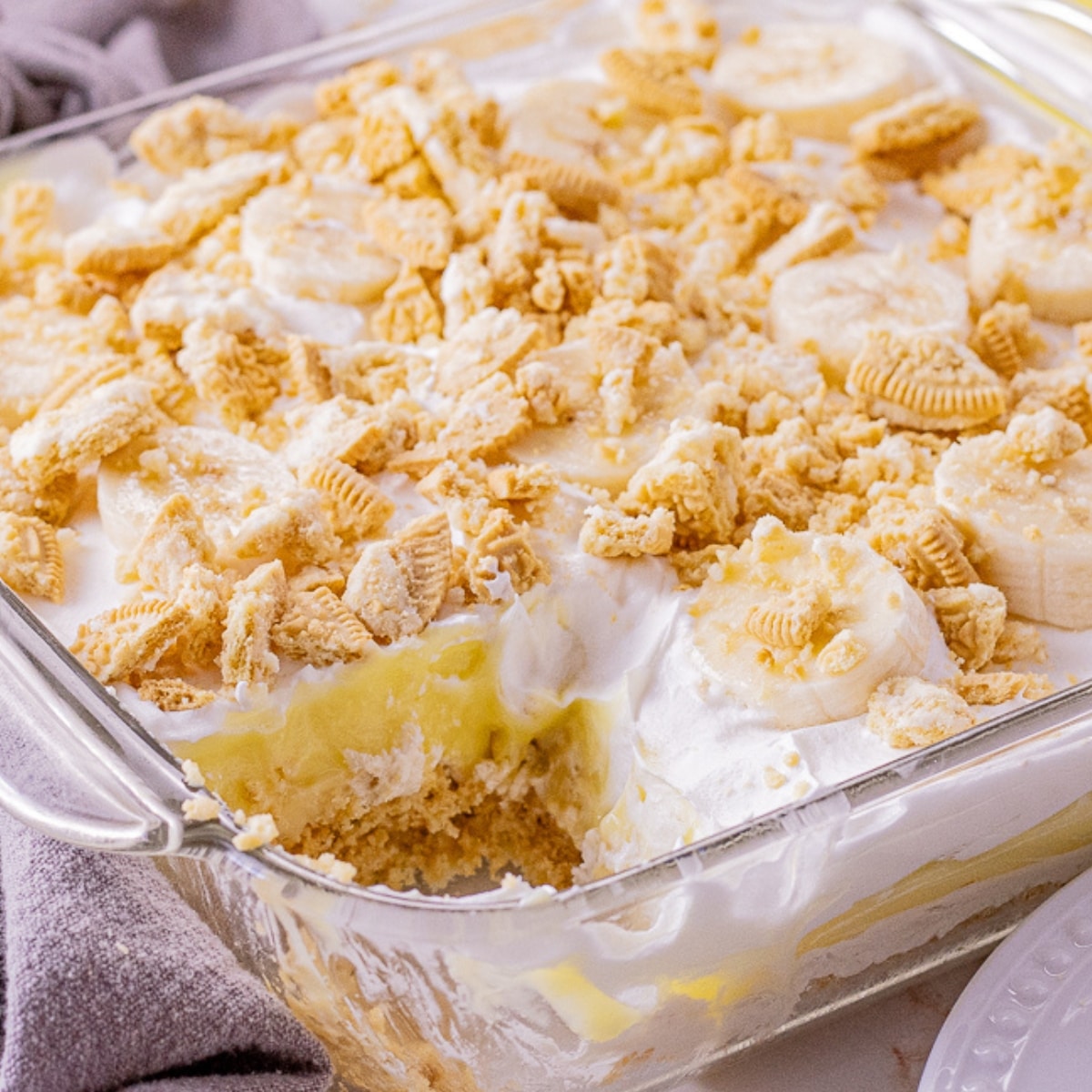 banana pudding trifle layered dessert
