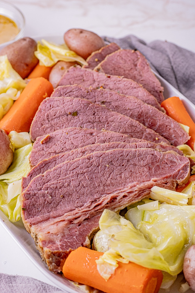 Break out the slow cooker for another easy recipe. Slow Cooker Corned Beef and Cabbage is a St. Patrick's Day classic, and it is made perfectly right in the slow cooker.
