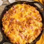 croissant ham and cheese breakfast casserole